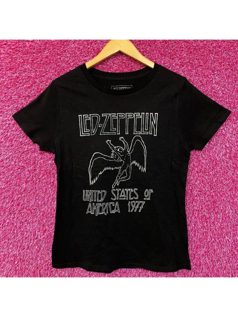 Led Zeppelin Icarus United States of America 1977 T-Shirt Medium